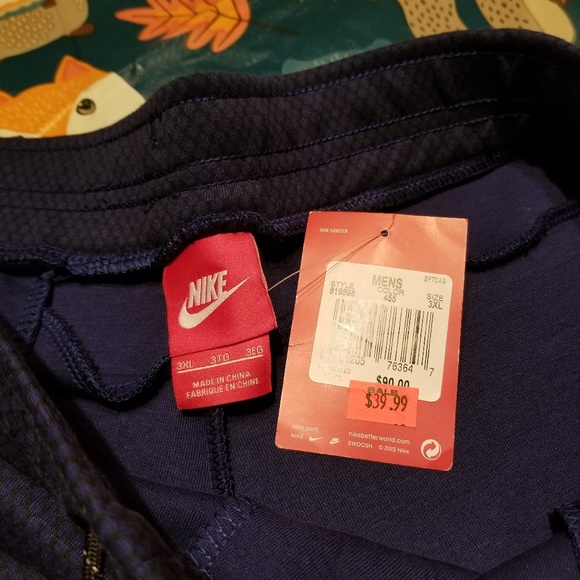 3xl nike fleece shorts